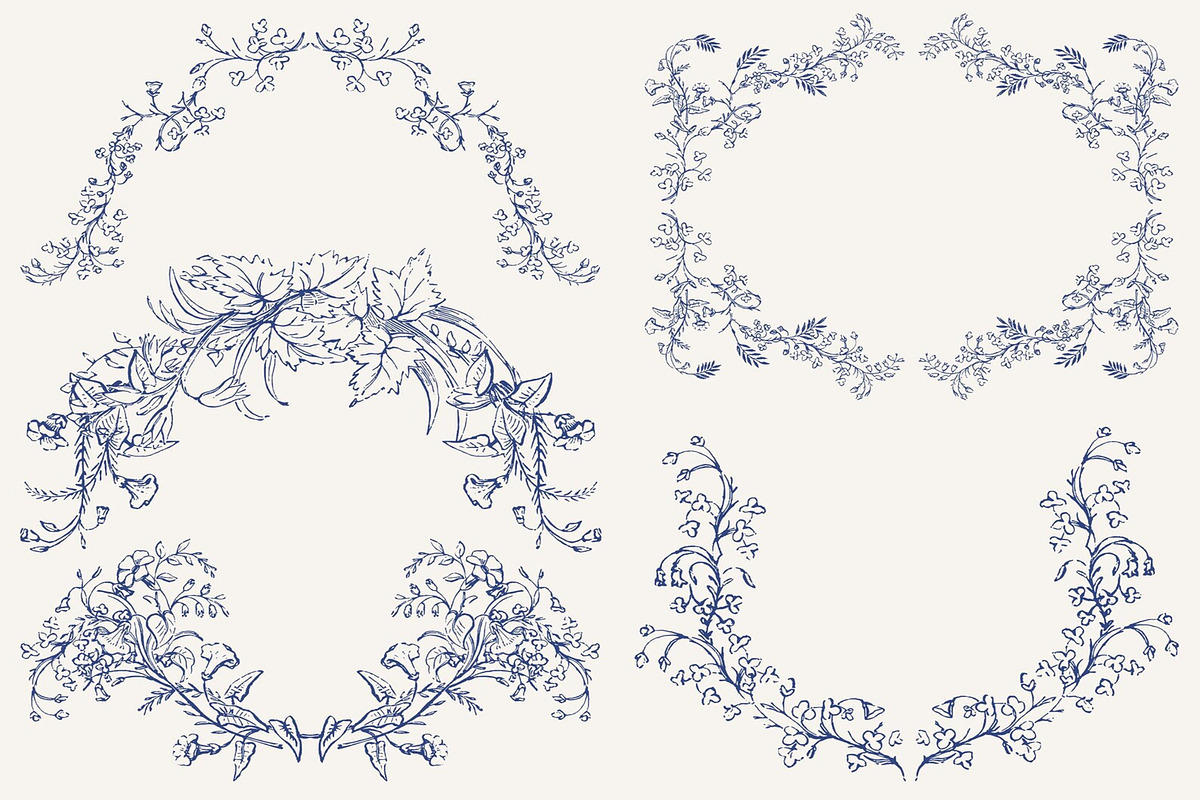Procreate Chinoiserie Florals, a Brush Add-On by Century Library (Photo 5 of 8)