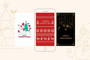 Christmas Greeting Card, a Social Media Template by muhisya (Thumbnail 4 of 8)