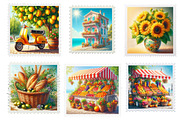 Italian Summer Postage Stamp, an Illustration by Designking (Thumbnail 3 of 3)