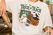 Trick or Teach Halloween PNG, a Seasonal Illustration by Rose Art (Thumbnail 2 of 5)