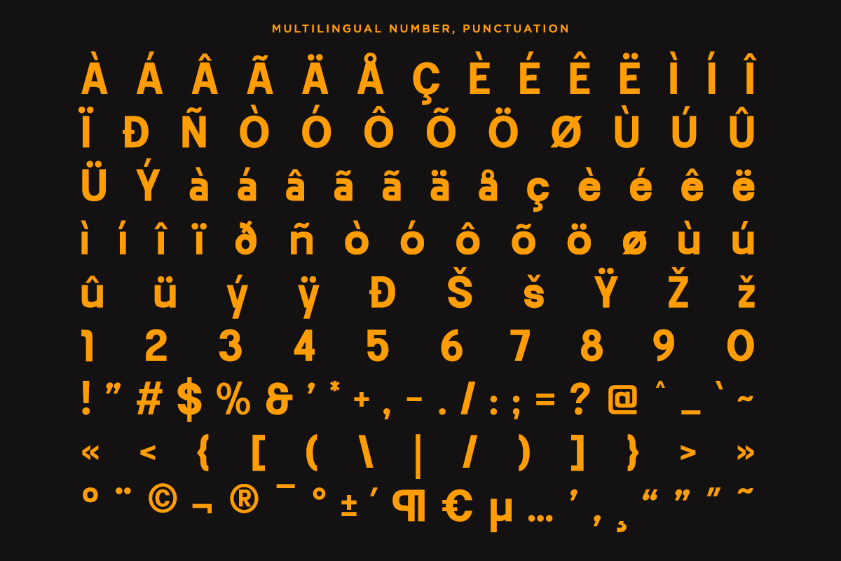 Nexover - Ultra Wide Sans Font, a Sans Serif Font by RagamKata (Photo 10 of 10)