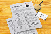 Resume Template | CV + Cover Letter, a Resume Template by designvillage (Thumbnail 12 of 13)