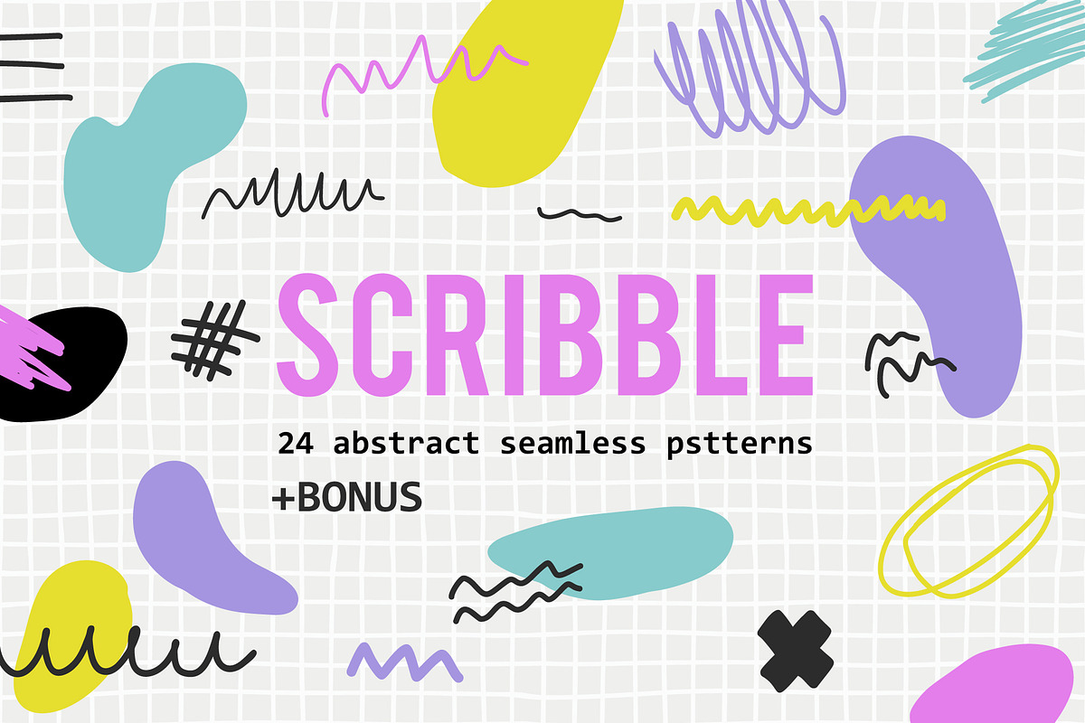70% OFF! Abstract Bundle - 5 in 1, a Texture Illustration by Bosotochka♥Art (Photo 13 of 15)