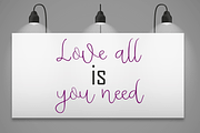 Dughter New Update, a Script Font by Deniz86 (Thumbnail 6 of 8)