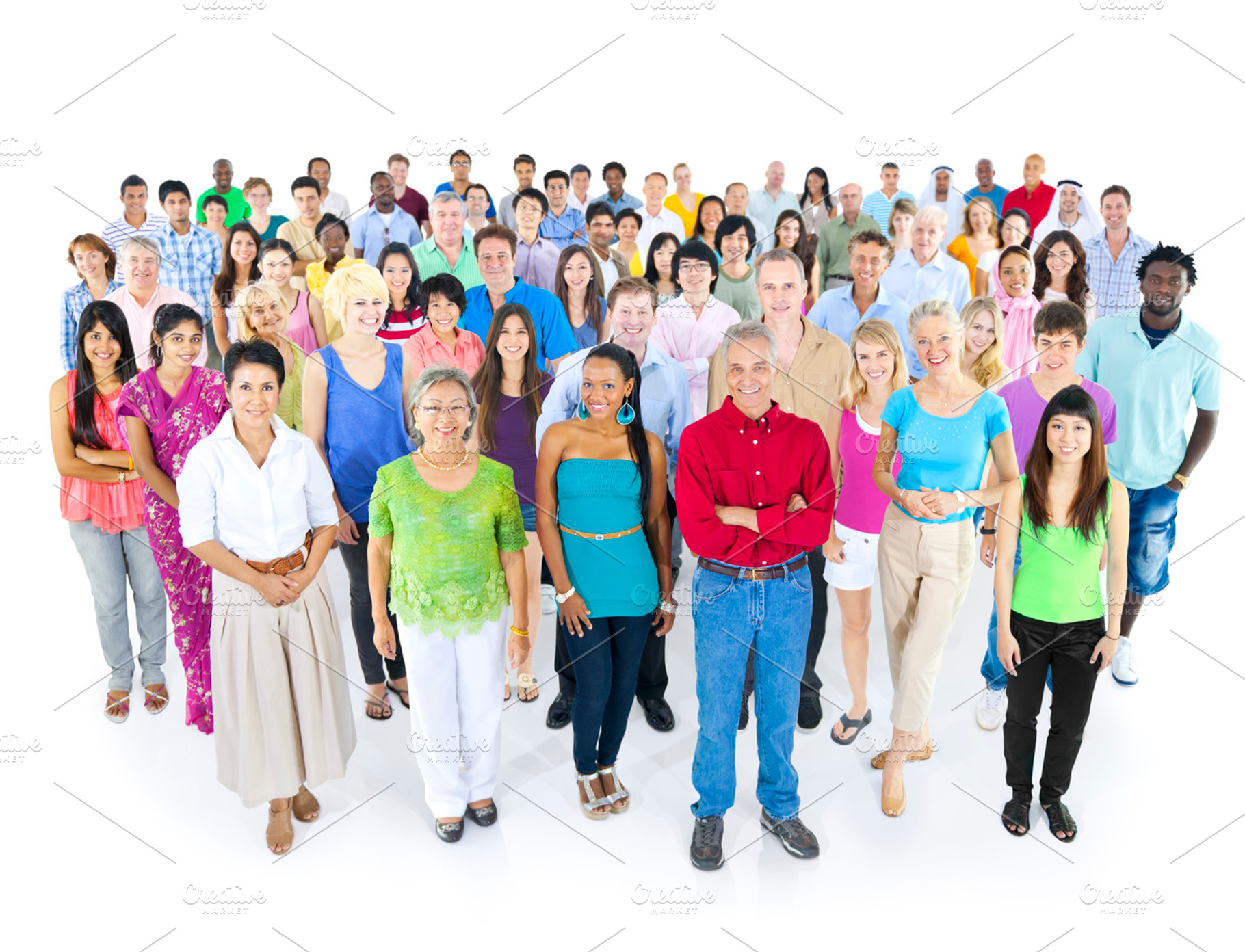 Group of diverse people stock photo containing caucasian and white, a Person Photo by rawpixel