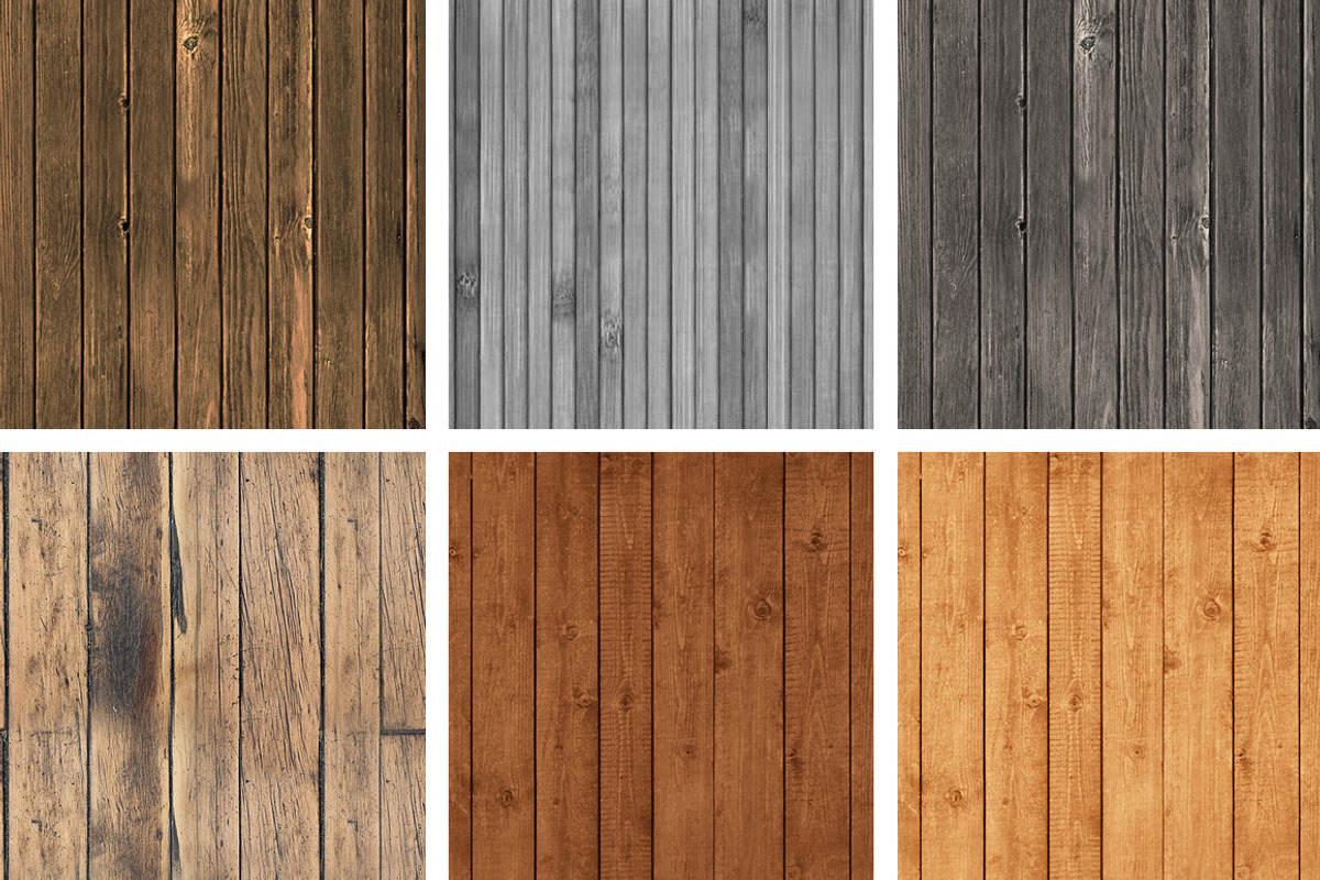 15 Seamless Wood Patterns preview 3