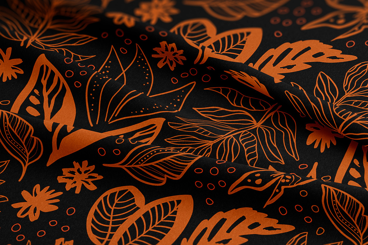 Hand drawn Autumn floral patterns, a Pattern Graphic by Tani Kuzminka (Photo 25 of 27)