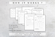 Digital ADHD Planner Printable, a Stationery Template by BRANDcontent (Thumbnail 9 of 9)