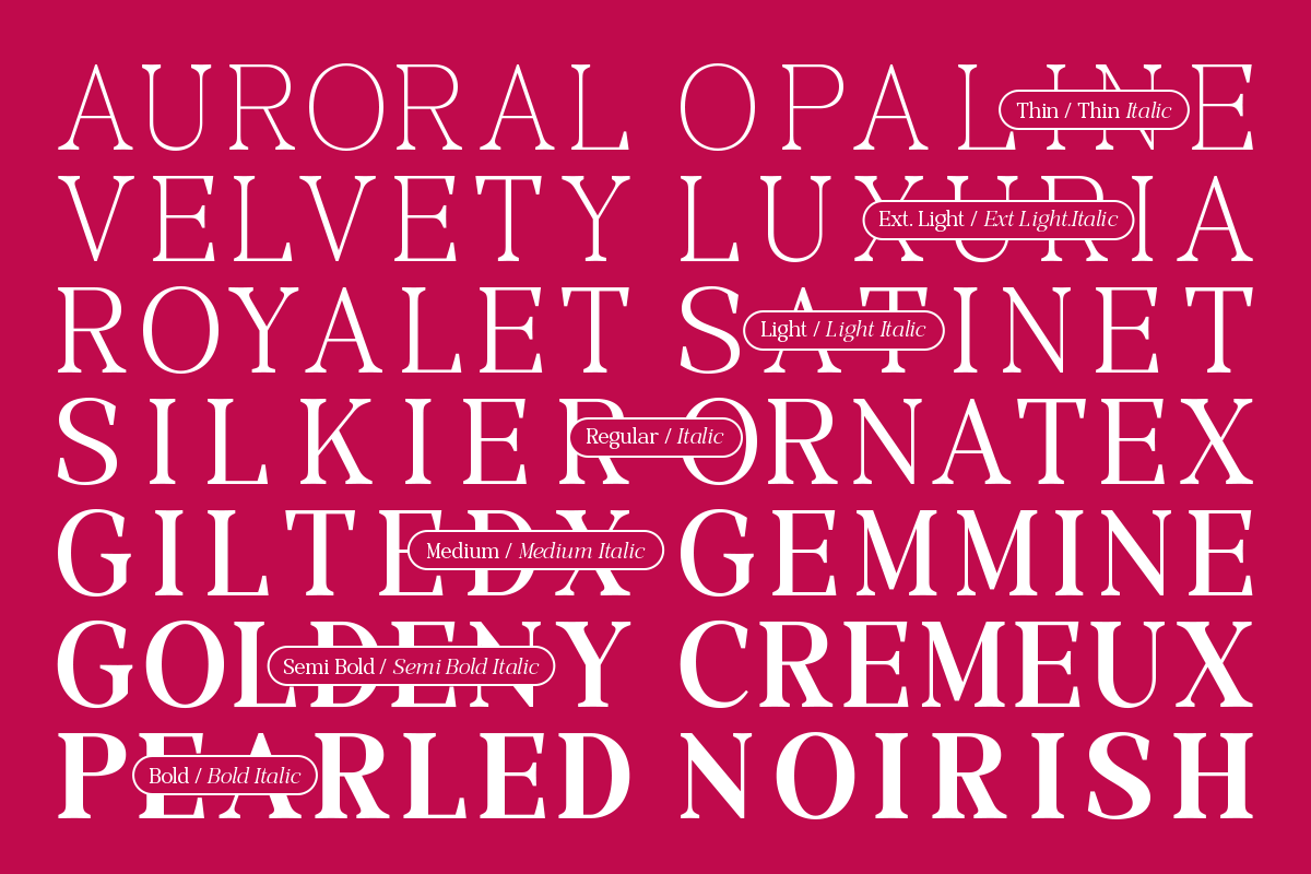 Morland – A Modern Elegant Serif, a Slab Serif Font by roomspace creative lab (Photo 9 of 15)