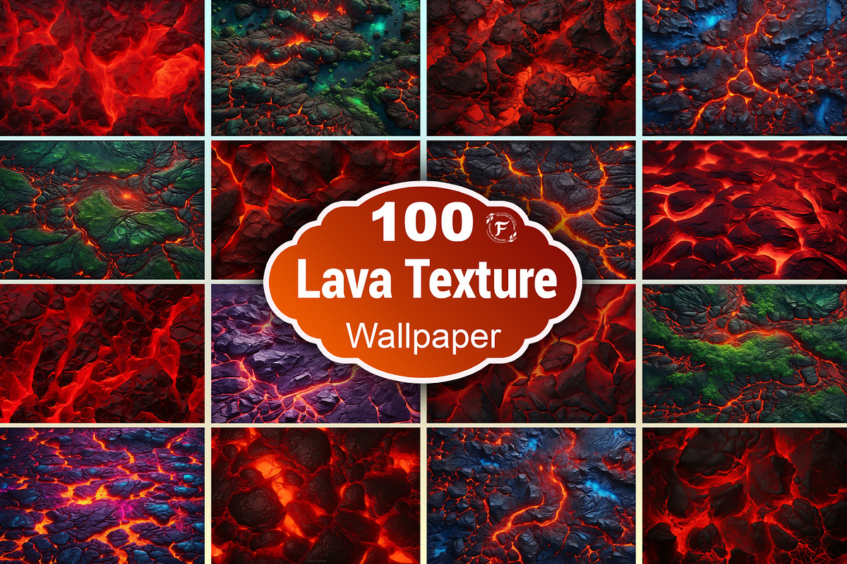 Lava Texture Background, a Texture Graphic by Forhadx5 (Photo 1 of 8)