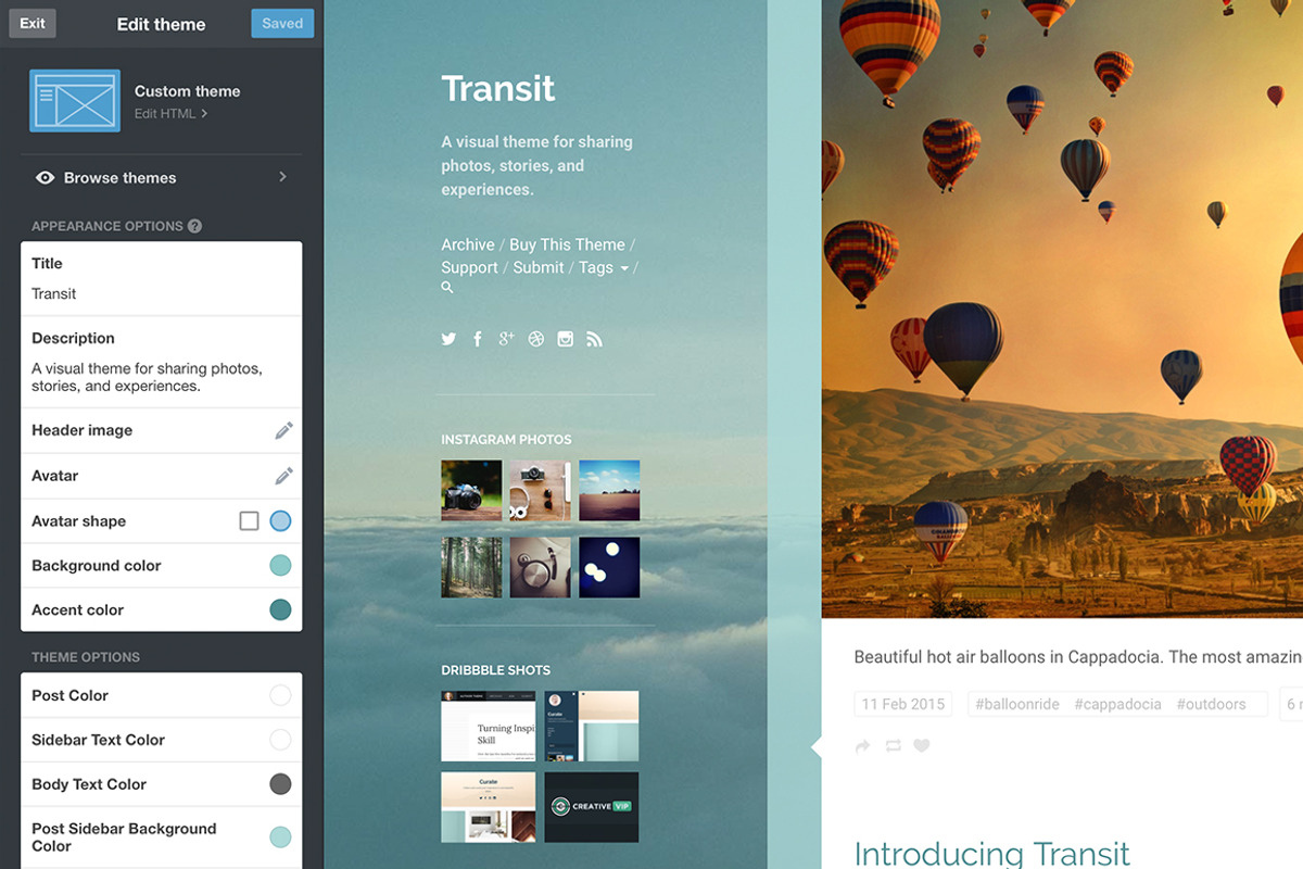 Transit Tumblr Theme, a Websites & App Template by Themelantic (Photo 5 of 5)
