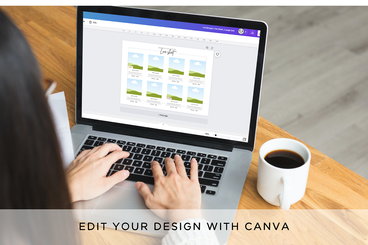 Wholesale Line sheet Canva Template, a Flyer Template by Hellohastore (Photo 9 of 10)