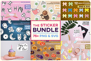 Sticker Bundle Set Sublimation Label