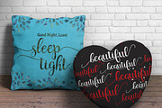 Shirley Script, a Script Font by vanroem (Thumbnail 5 of 10)