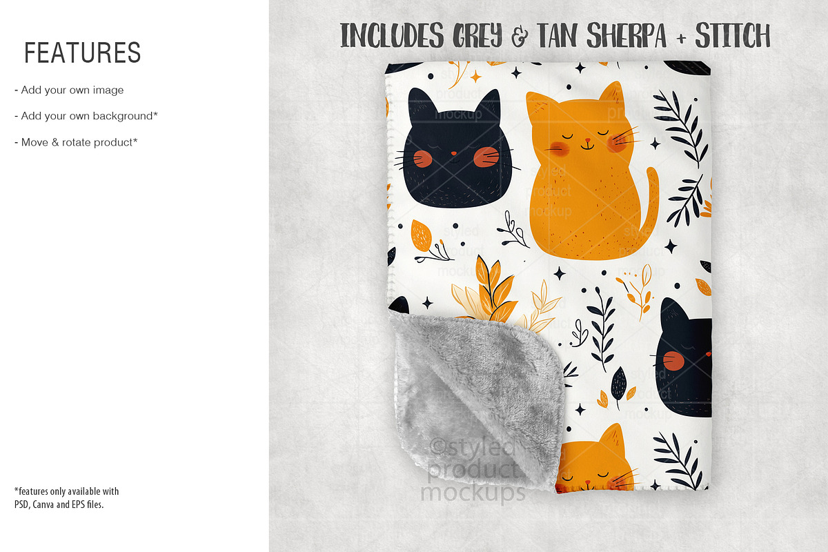 Baby Gift Set Mockup Bundle, a Merchandise Mockup by StyledProductMockups (Photo 9 of 9)