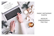 Animated Instagram photo. Mockup # 7, a Social Media Template by Una Matison (Thumbnail 2 of 3)