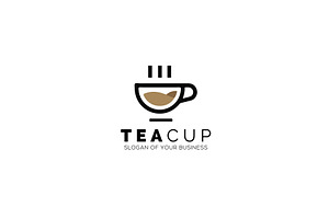 Minimalist Tea Logo Concept