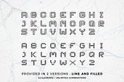 Monogram Logo Creator, a Branding & Logo Template by MockUpgrade (Thumbnail 2 of 7)