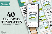 Giveaway Template, Giveaway Insta, a Social Media Template by EliteMatidi (Thumbnail 1 of 6)