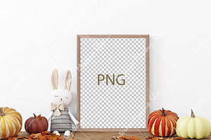 Kids Room Frame Mockups - Fall