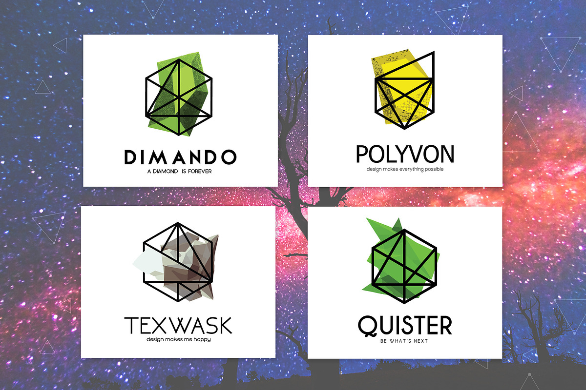 Futuristic & Geometric Logos Bundle, a Branding & Logo Template by AN Productions (Photo 26 of 47)