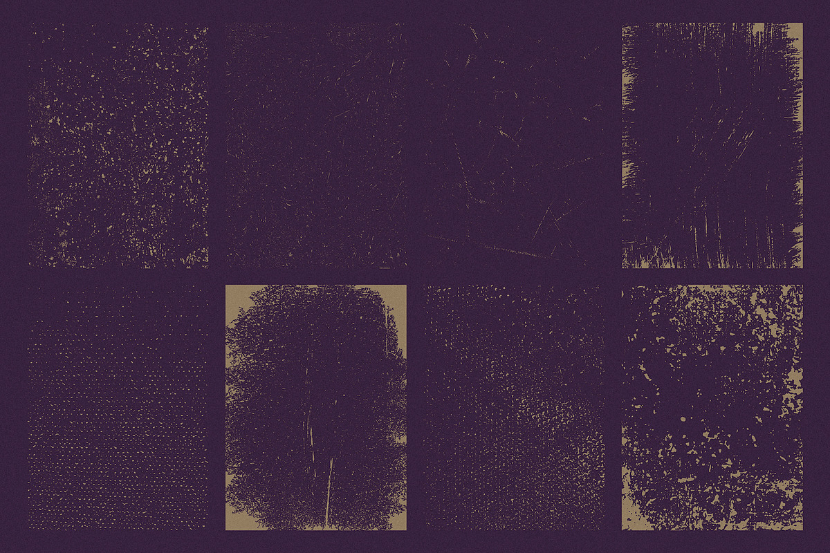 48 Subtle Grunge Textures Vector, a Texture Illustration by Anastasia Cuza (Photo 10 of 12)