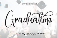 Graduation | Script Font