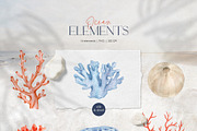 Watercolor Ocean, an Object Illustration by PatrushevaYana (Thumbnail 9 of 13)