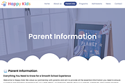 Kids - Wix Studio Website Template, a Wix Template by Kitteeh (Thumbnail 4 of 5)