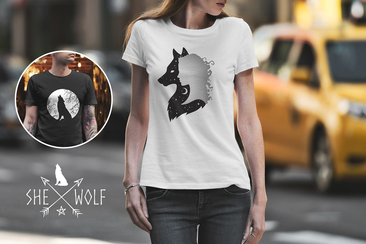 She Wolf, an Animal Illustration by Croisy (Photo 3 of 6)