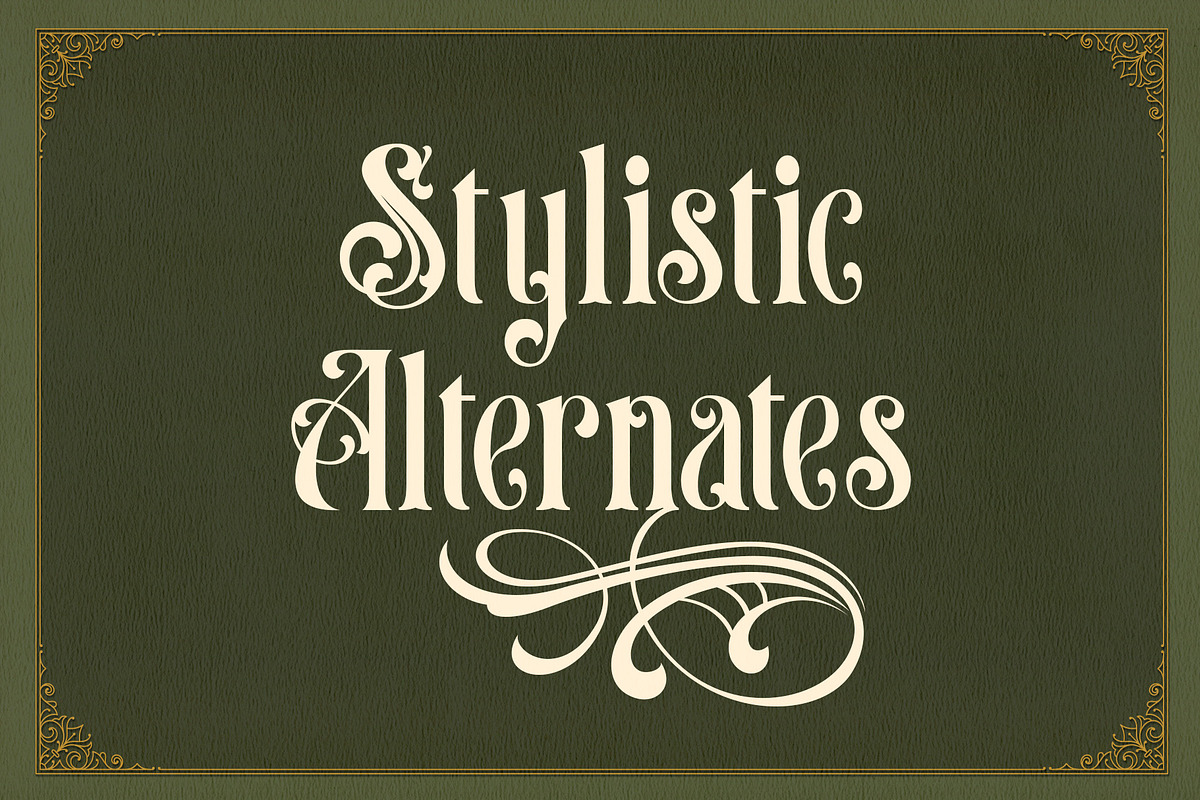 Standlord, a Serif Font by Burntilldead (Photo 7 of 10)