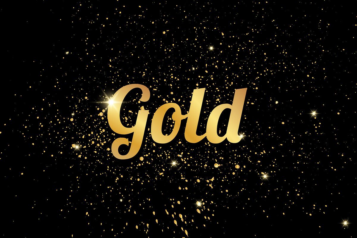 Gold brush strokes & background, a Texture Graphic by Margo Miller (Photo 16 of 23)