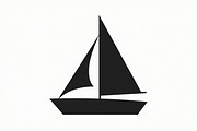 Sailing & Cargo Ship Silhouette Pack, an Illustration by Designs_River (Thumbnail 8 of 9)