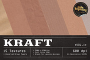 Premium Brown Paper Textures, a Texture Graphic by Indie Beginning (Thumbnail 1 of 5)