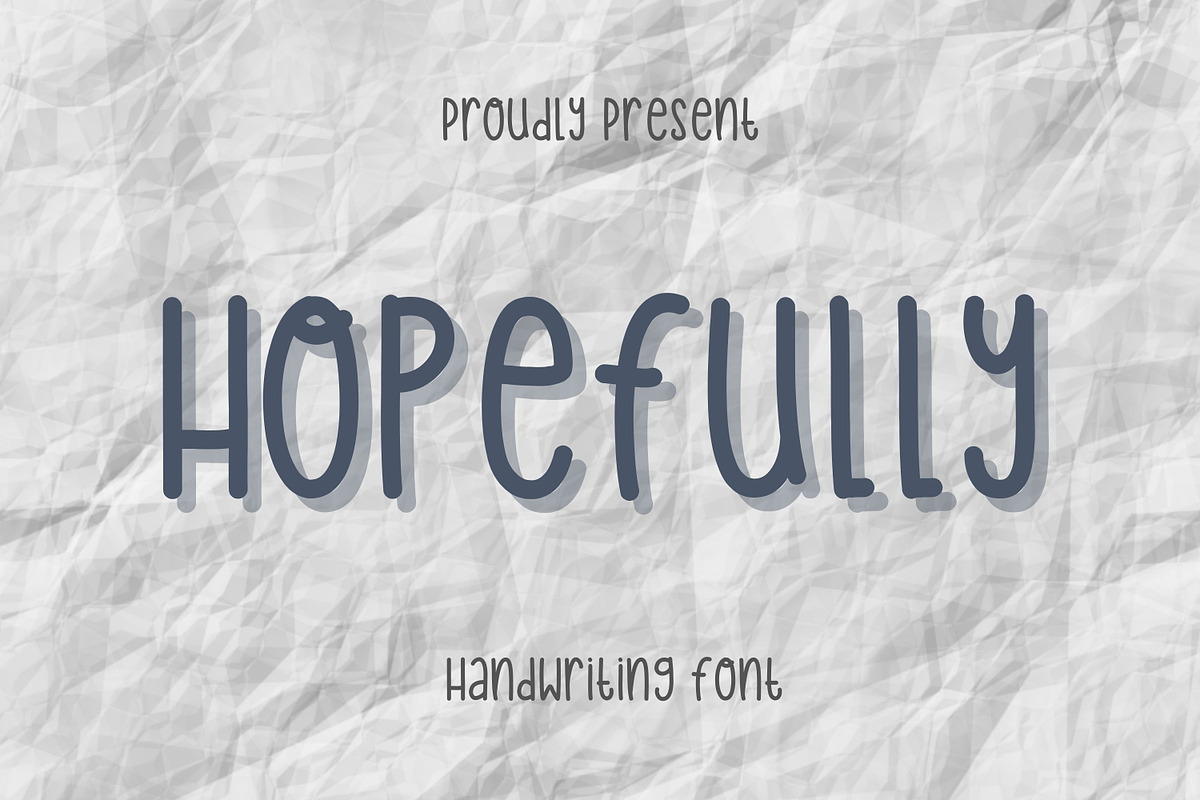 Hopefully Font, a Script Font by Aisyah (Photo 1 of 6)