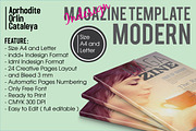 Magazine Template Modern, a Magazine Template by Orlin (Thumbnail 1 of 5)