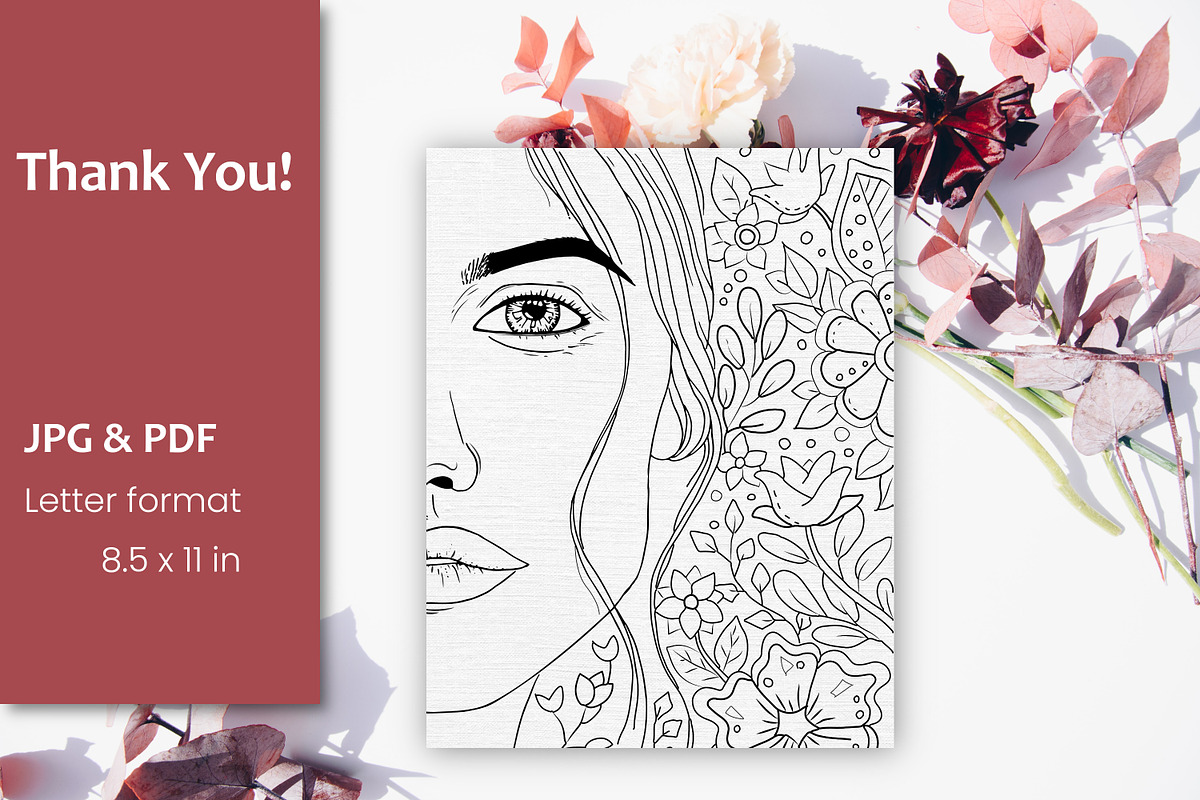 Coloring Book for Girls | Barbie, an Illustration by ChristinaDesigns (Photo 6 of 6)
