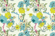 Botanical Seamless Vector, a Pattern Graphic by Ania Illustration (Thumbnail 8 of 9)