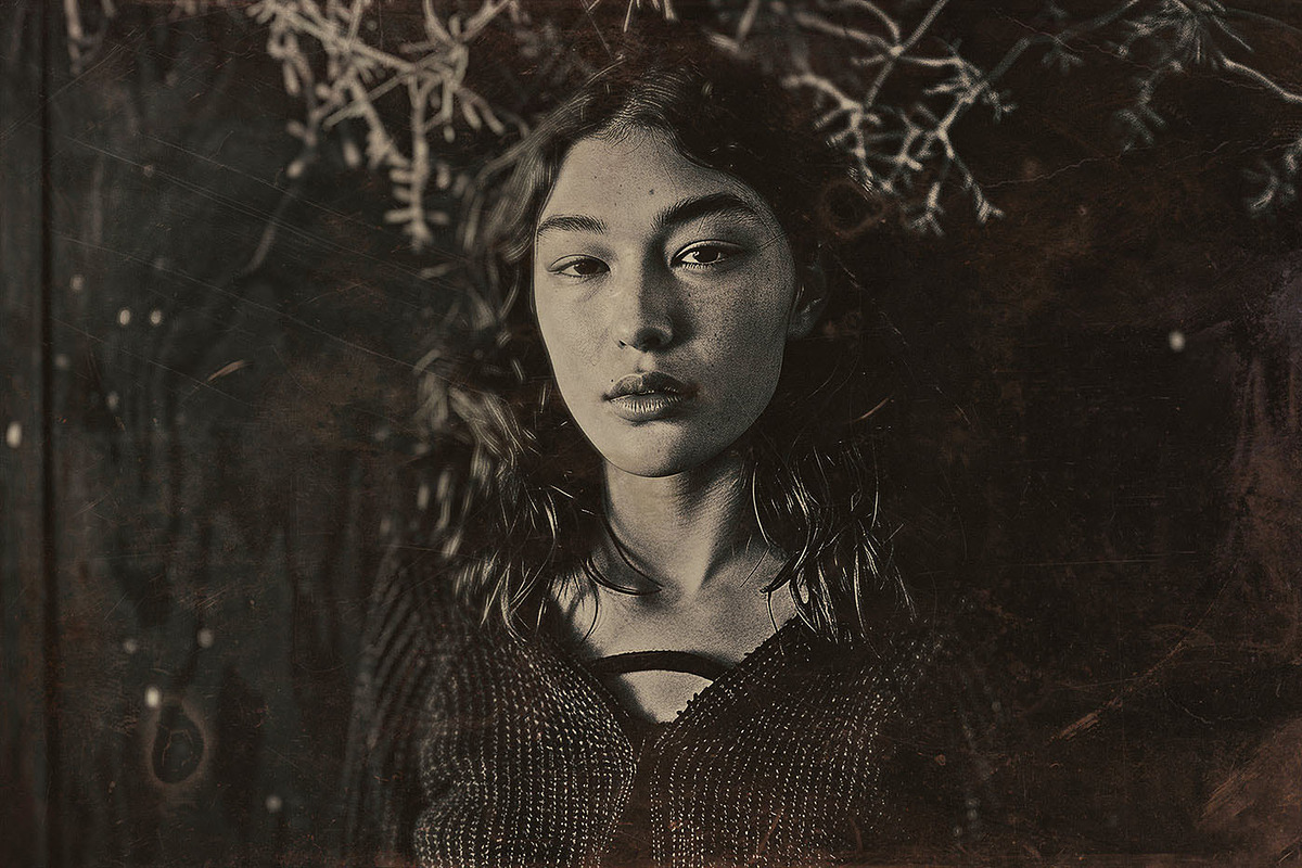 20 Daguerreotype Textures&Actions v2 preview 4