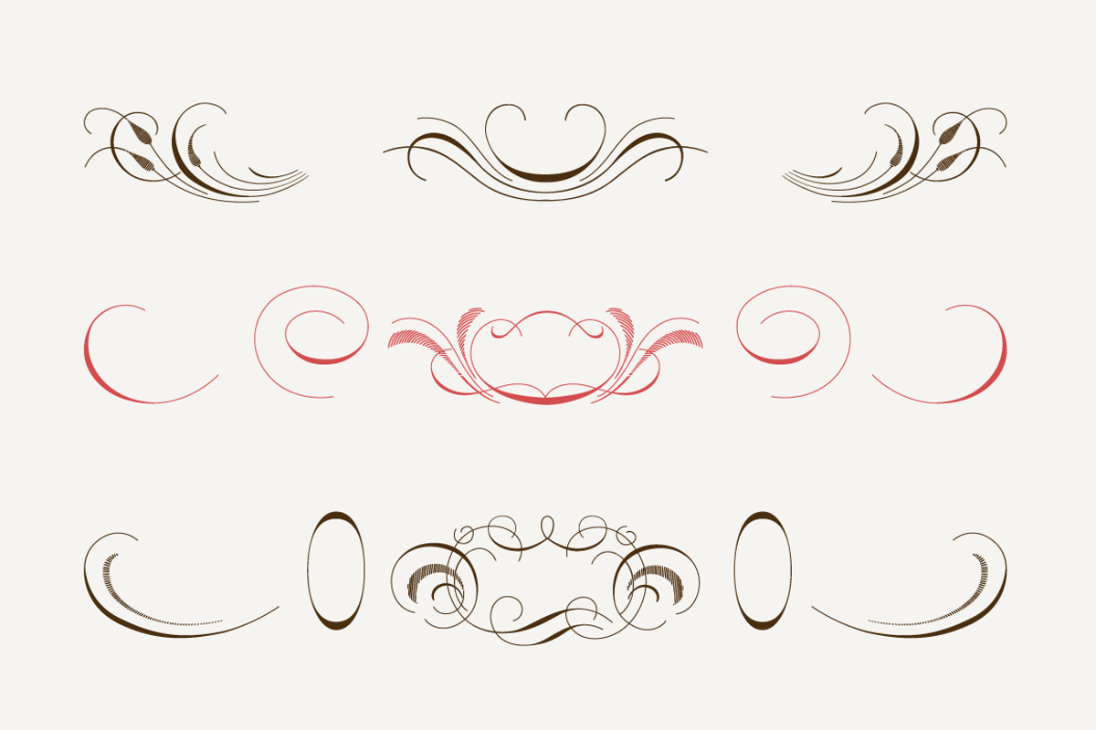 Pen Strokes Set N°8, an Illustration by Webalys (Photo 2 of 5)