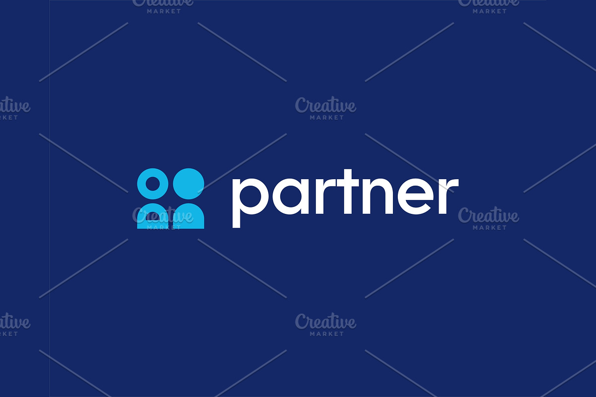 People Partner Person Logo, a Branding & Logo Template by ika trisiana (Photo 2 of 2)