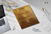 Gold Magazine Canva Funeral Program, a Brochure Template by Nate Bartlett Design (Thumbnail 5 of 8)