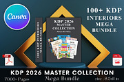 KDP 2026 Master Collection Mega Bund, a Stationery Template by Designmela01 (Thumbnail 1 of 21)