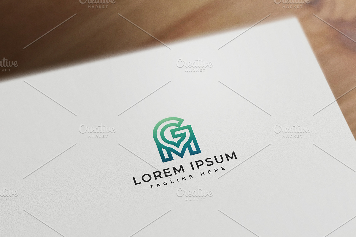 GM letter logo, a Branding & Logo Template by vectplus (Photo 2 of 2)