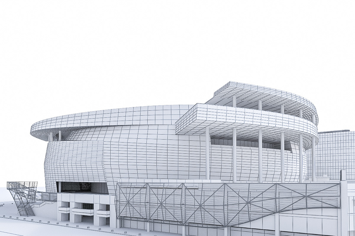 Warriors Arena Stadium, an Architecture 3D Model by 3DNUTS (Photo 8 of 10)