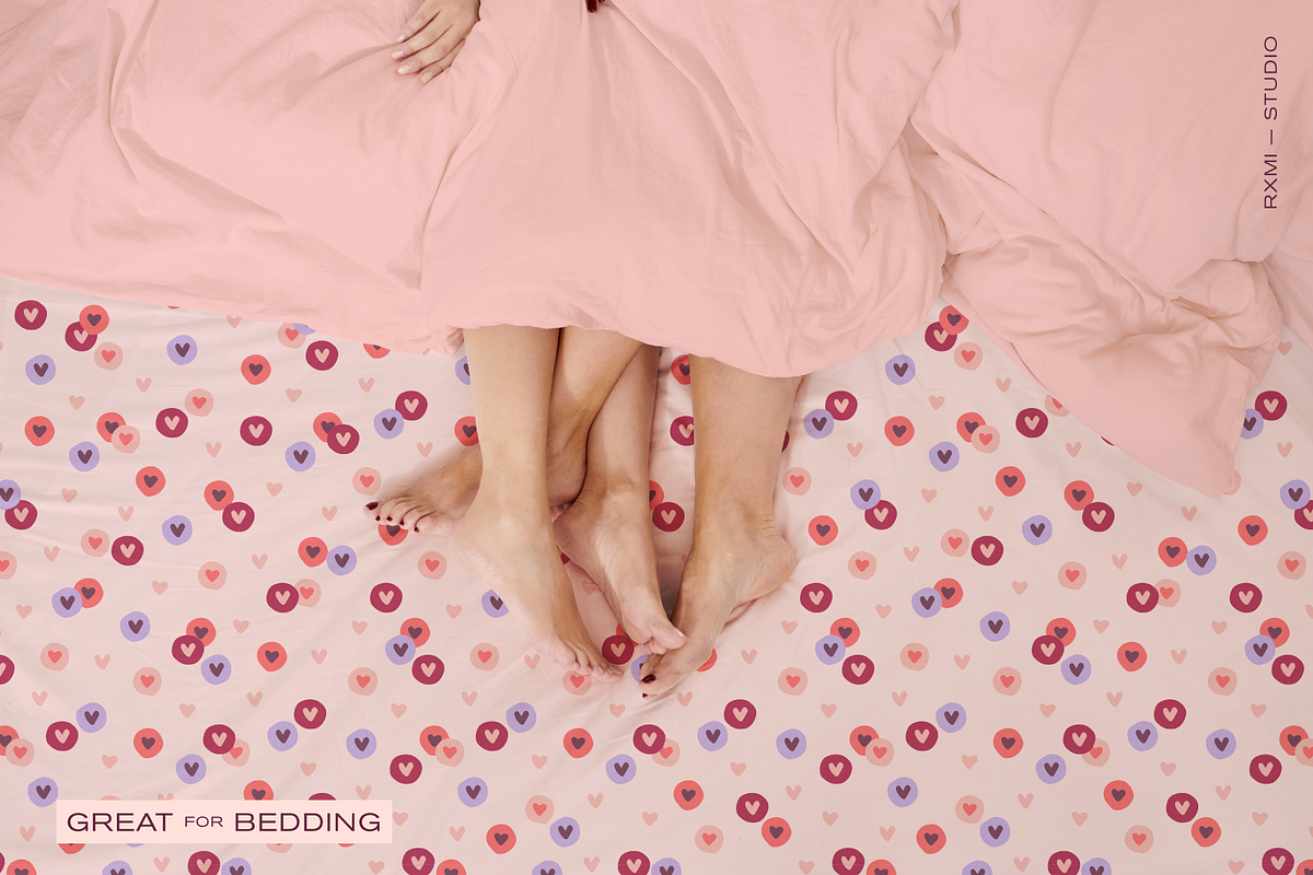 Valentine Kisses Pattern Collection, a Pattern Graphic by Rxmi Studio (Photo 4 of 9)