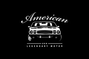 T-Shirt Print of American Muscle Car, a Transportation Illustration by Plaid4You (Thumbnail 2 of 8)