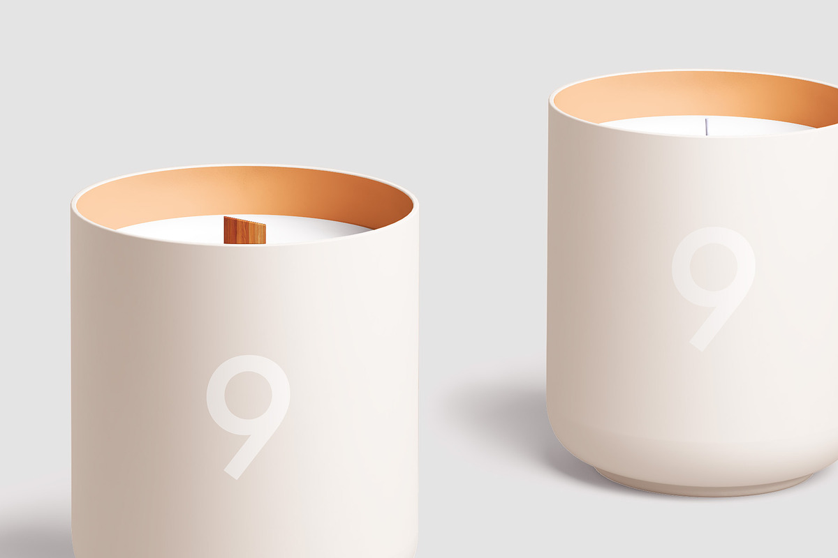 Candle Glass Package Mockup Set, a Household Mockup by GraphicWave (Photo 2 of 13)
