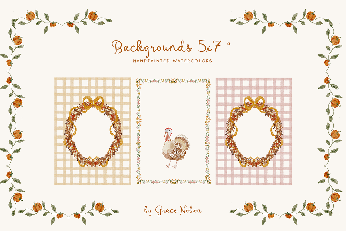 Grandmillenial thanksgiving autumn, an Object Graphic by Grace Noboa Illustrations (Photo 8 of 20)