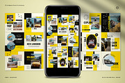 Travel Instagram Post and Story, a Social Media Template by graphicook (Thumbnail 1 of 5)